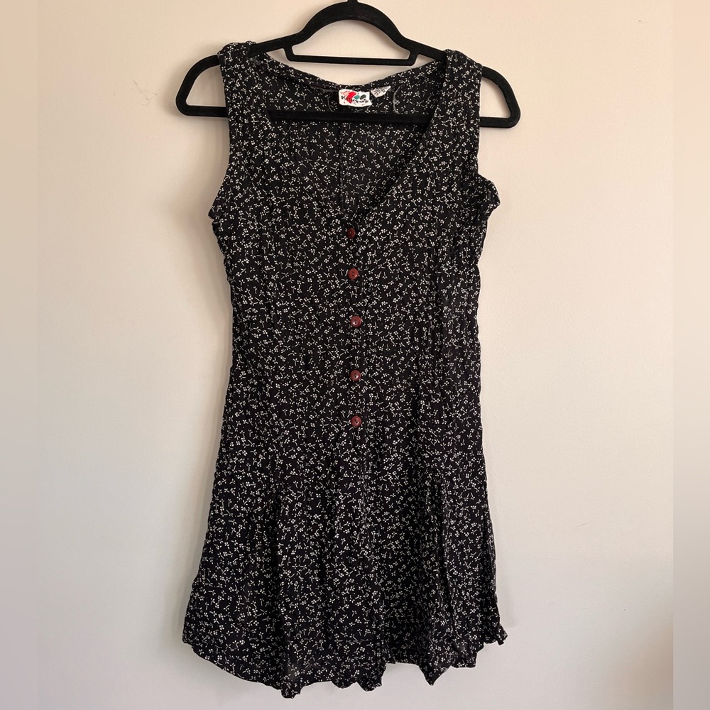 Vintage floral playsuit romper